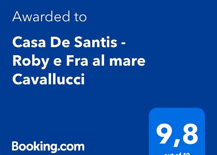 דירה Casa De Santis - Roby E Fra Al Mare Cavallucci